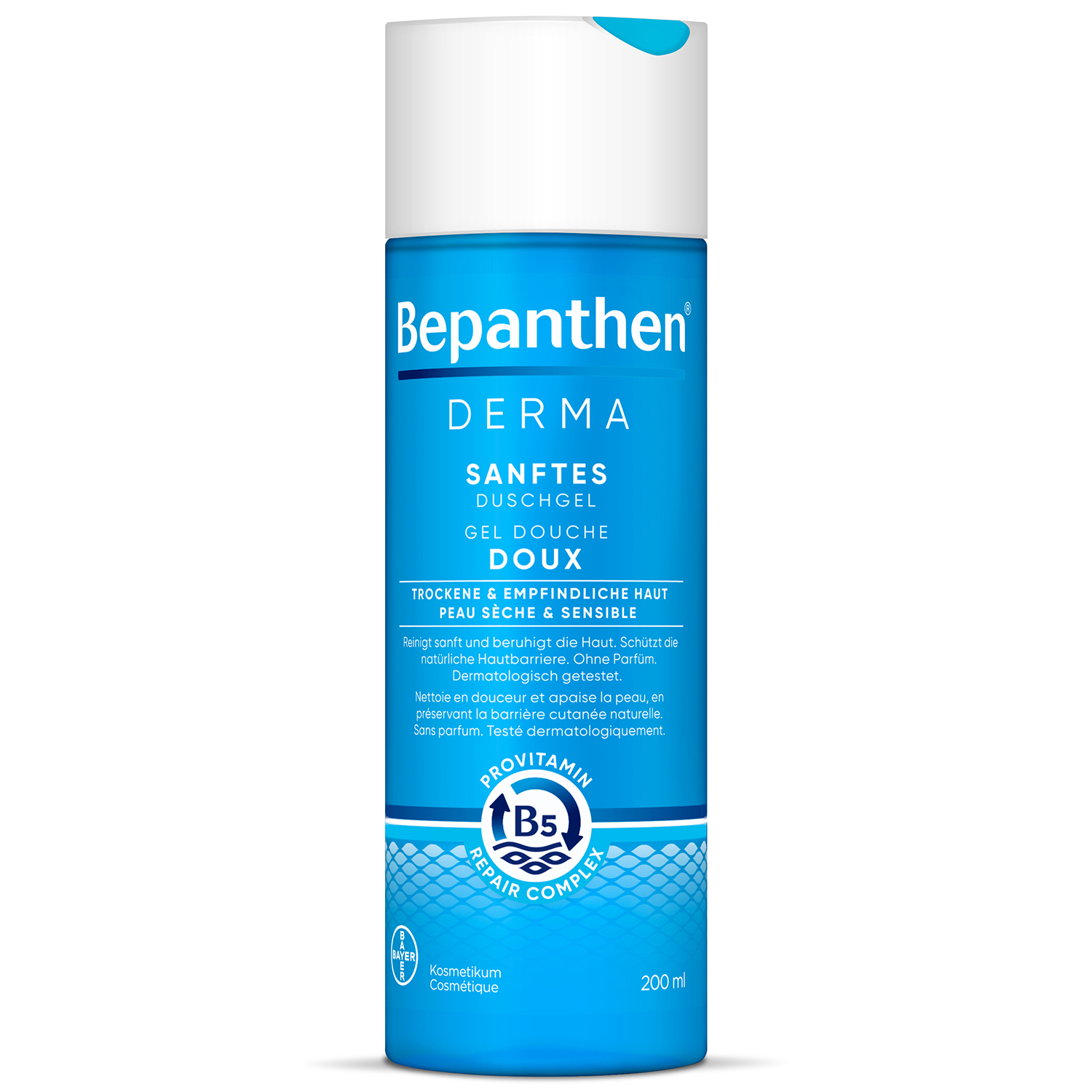 Bepanthen Bepanthen Derma, Duschgel, 200 ml — Inhaltsstoffe und Bewertung