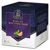 Admiral Tea Czarna z cytrusami, herbata ekspresowa, 2 g x 15 saszetek USZKODZONE OPAKOWANIE - miniaturka zdjęcia produktu