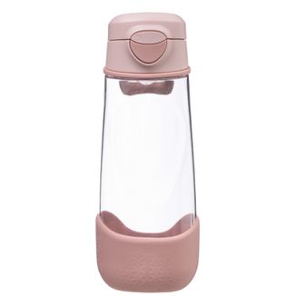 B.Box, butelka na wodę z ustnikiem, tritanowa, bidon dla dzieci, Blush Crush, od 3 lat, 600 ml - zdjęcie produktu