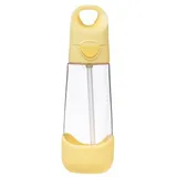 B.Box, butelka na wodę ze słomką, tritanowa, bidon dla dzieci, Lemon Twist, od 3 lat, 600 ml - miniaturka zdjęcia produktu