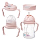 B.Box, kubek do nauki picia, zestaw 4w1, różowy, od 4 miesiąca, 240 ml - miniaturka zdjęcia produktu