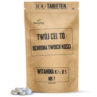 Simple Day Witamina K2 MK7+D3, 100 tabletek - zdjęcie produktu