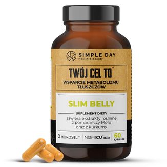 Simple Day Slim Belly, 60 kapsułek - zdjęcie produktu