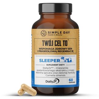 Simple Day Sleeper, 60 kapsułek - zdjęcie produktu