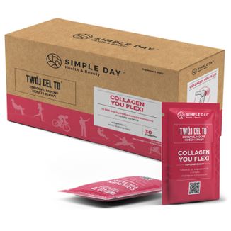 Simple Day Collagen You Flexi, smak malinowo-cytrynowy, 30 saszetek - zdjęcie produktu