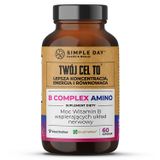 Simple Day Witamina B Complex Amino, 60 kapsułek - miniaturka zdjęcia produktu