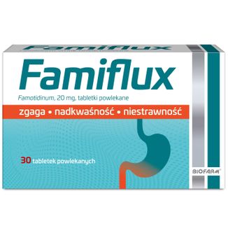 Famiflux 20 mg, 30 tabletek - zdjęcie produktu