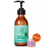 Cztery Szpaki, szampon oczyszczający w płynie, chrzanowy, 300 ml + wygładzająca maska do włosów, pokrzywowa, 30 ml gratis - miniaturka zdjęcia produktu