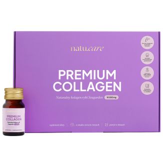 Natu.Care Premium Collagen Shot 10000 mg, smak owoców leśnych, 30 ml x 15 sztuk - zdjęcie produktu