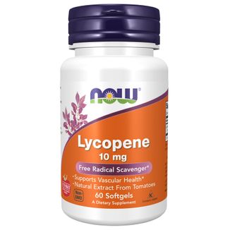 Now Foods Likopen 10 mg, 60 kapsułek miękkich - zdjęcie produktu