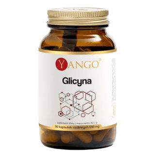 Yango Glicyna, 90 kapsułek roślinnych - zdjęcie produktu