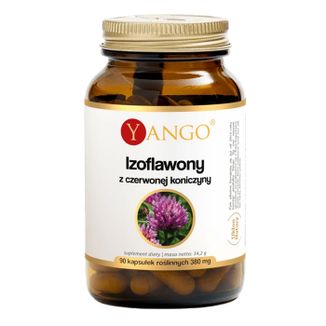 Yango Izoflawony z czerwonej koniczyny, 90 kapsułek roślinnych - zdjęcie produktu