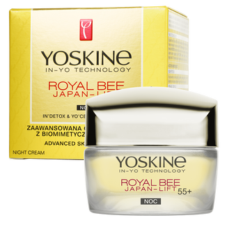 Yoskine Royal Bee Japan-Lift 55+, krem do twarzy na noc, 50 ml - zdjęcie produktu
