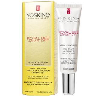 Yoskine Royal Bee Japan-Lift, krem-booster pod oczy, na powieki i wokół ust, 15 ml - zdjęcie produktu