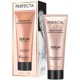 Perfecta Skin Małgorzata Kożuchowska, serum do twarzy, ultra nawilżenie, rozświetlenie, 30 ml - zdjęcie produktu