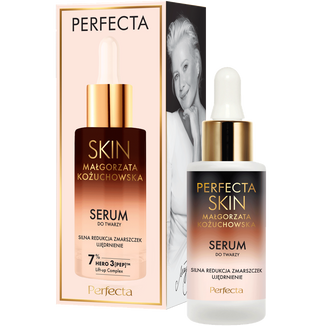 Perfecta Skin Małgorzata Kożuchowska, serum do twarzy, silna redukcja zmarszczek, ujędrnienie, 30 ml - zdjęcie produktu