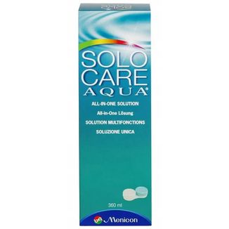 Solo Care Agua, płyn do soczewek, 360 ml USZKODZONE OPAKOWANIE - zdjęcie produktu