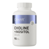 OstroVit Choline + Inositol, 90 tabletek - miniaturka zdjęcia produktu