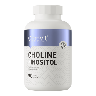 OstroVit Choline + Inositol, 90 tabletek - zdjęcie produktu