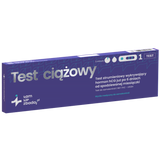 Sam się zbadaj Test ciążowy strumieniowy, czuły 10 mIU/ml, 1 sztuka - miniaturka zdjęcia produktu