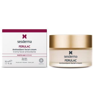Sesderma Ferulac, antyoksydacyjny krem do twarzy, 50 ml - zdjęcie produktu