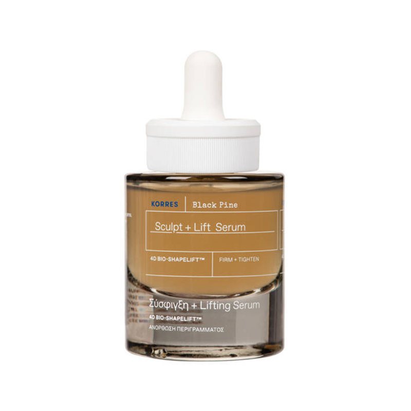 Nieznana Korres Black Pine 4D BioShapeLift, serum do twarzy, 30 ml