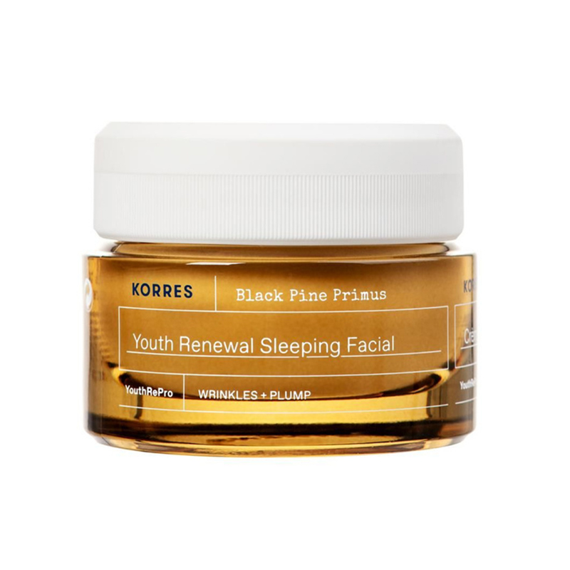 Nieznana Korres Black Pine Primus, krem na noc, 40 ml