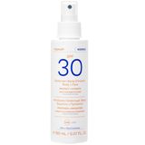 Korres Yoghurt, emulsja ochronna do ciała i twarzy w sprayu, SPF 30, 150 ml - miniaturka zdjęcia produktu
