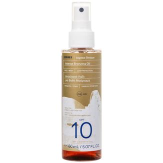 Korres Aegean Bronze, olejek brązujący do ciała, SPF 10, 150 ml - zdjęcie produktu