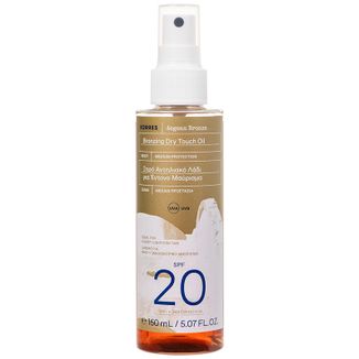 Korres Aegean Bronze, olejek brązujący do ciała, SPF 20, 150 ml - zdjęcie produktu