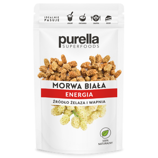 Purella Superfoods Morwa biała, suszone owoce, 45 g - zdjęcie produktu
