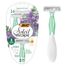 BIC Soleil Escape, maszynka do golenia dla kobiet, jednorazowa, trzyostrzowa, Lavender & Eucalyptus, 2 sztuki - miniaturka 2 zdjęcia produktu