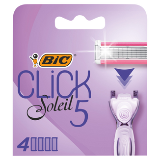 BIC Click 5 Soleil, wkłady wymienne, 4 sztuki - zdjęcie produktu