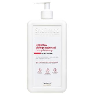 Snailmed, delikatny pielęgnacyjny żel do mycia twarzy, cera mieszana, 480 ml - zdjęcie produktu