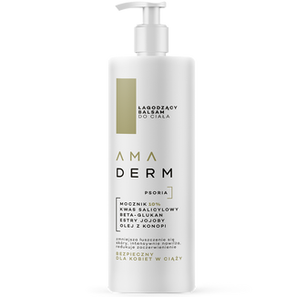 Amaderm Psoria, łagodzący balsam do ciała, 400 ml KRÓTKA DATA Amaderm Psoria, łagodzący balsam do ciała, 400 ml KRÓTKA DATA - zdjęcie produktu