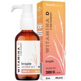 BioceriQ Witamina D w oleju konopnym, krople, 30 ml - miniaturka zdjęcia produktu