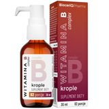 BioceriQ Witamina B Complex, krople, 30 ml - miniaturka zdjęcia produktu