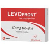 Levopront 60 mg, 20 tabletek - miniaturka zdjęcia produktu