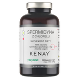 Kenay Spermidyna z chlorelli, 180 kapsułek - miniaturka zdjęcia produktu