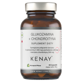 Kenay Glukozamina + Chondroityna, 60 kapsułek KRÓTKA DATA Kenay Glukozamina + Chondroityna, 60 kapsułek KRÓTKA DATA - miniaturka zdjęcia produktu