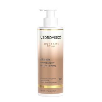 Uzdrovisco Body&Face Ritual, balsam samoopalający, do ciała i twarzy, 200 ml - zdjęcie produktu