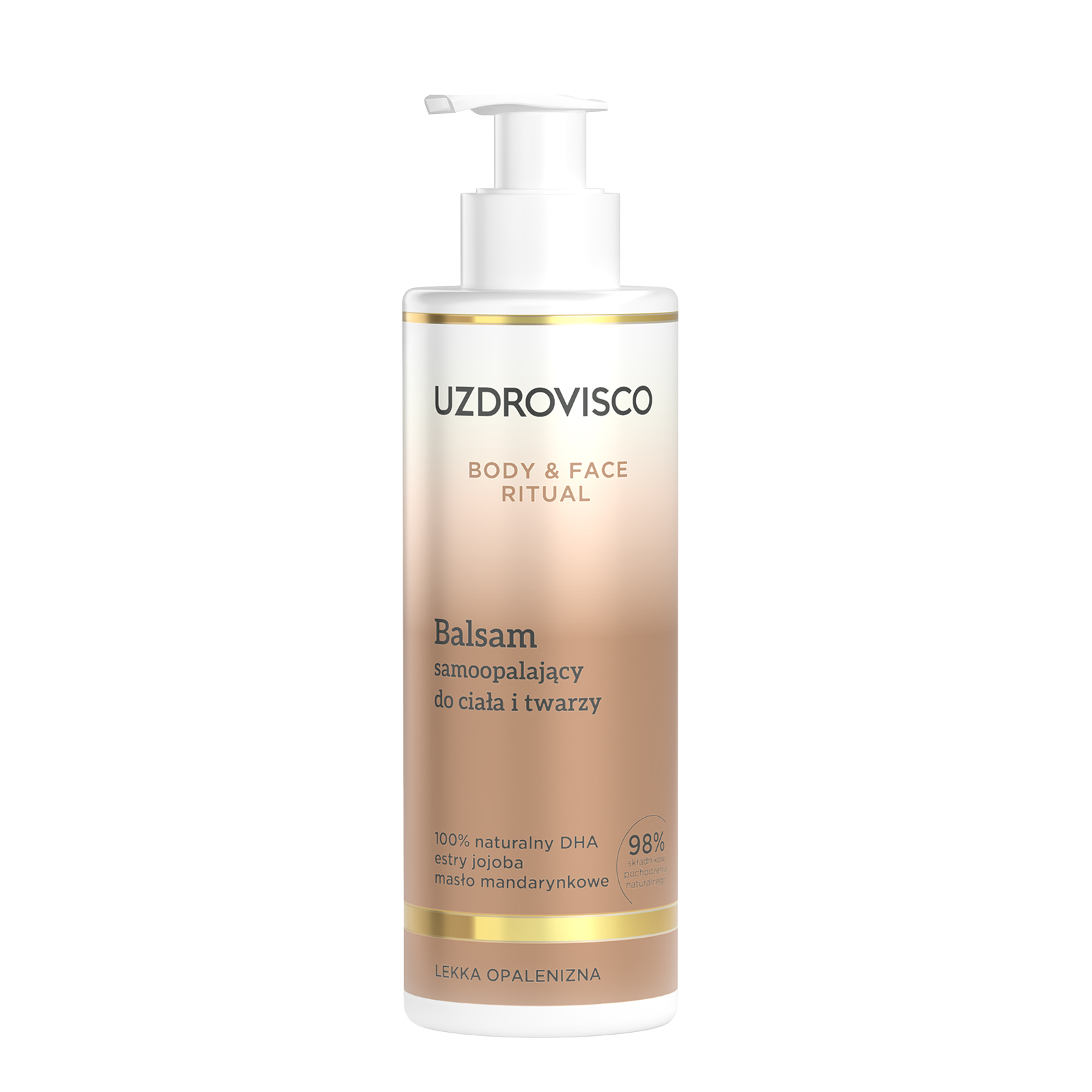 Uzdrovisco Uzdrovisco Body&Face Ritual, Lotion selbstbräunend, für den Körper und Gesicht, 200 ml — Inhaltsstoffe und Bewertung