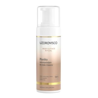 Uzdrovisco Body&Face Ritual, pianka samoopalająca, do ciała i twarzy, 150 ml - zdjęcie produktu