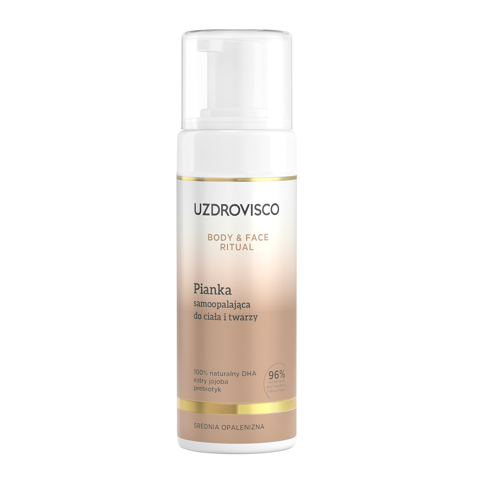 Uzdrovisco Uzdrovisco Body&Face Ritual, Schaum selbstbräunend, für den Körper und Gesicht, 150 ml — Inhaltsstoffe und Bewertung