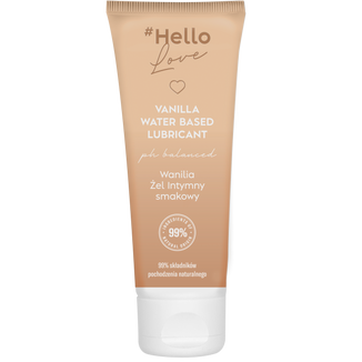 Hello Love, nawilżający żel intymny smakowy, wanilia, 75 ml - zdjęcie produktu