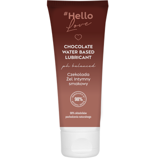 Hello Love, nawilżający żel intymny smakowy, czekolada, 75 ml KRÓTKA DATA - zdjęcie produktu