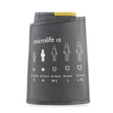Microlife, mankiet do ciśnieniomierzy serii 3G, 4G, 5G, szary, rozmiar M, 22-32 cm, 1 sztuka - miniaturka zdjęcia produktu