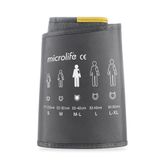 Microlife, mankiet do ciśnieniomierzy serii 3G, 4G, 5G, szary, rozmiar M-L, 22-42 cm, 1 sztuka - miniaturka zdjęcia produktu