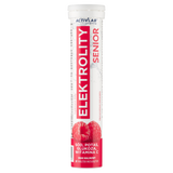 Activlab Pharma Elektrolity Senior, malina, 20 tabletek musujących - miniaturka zdjęcia produktu