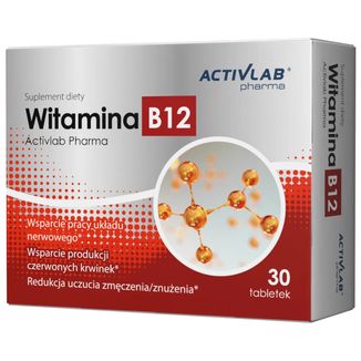 ActivLab Pharma Witamina B12 100 µg, 30 tabletek - zdjęcie produktu